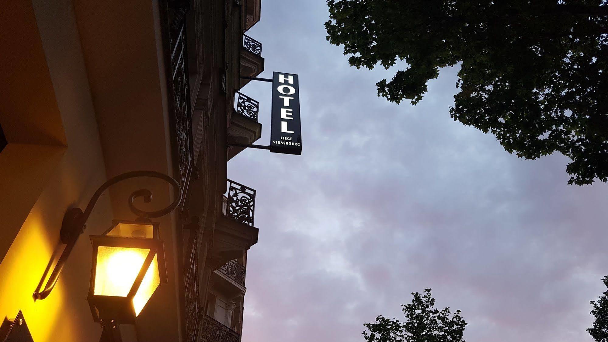 Hôtel Liège Strasbourg Paris Exterior foto